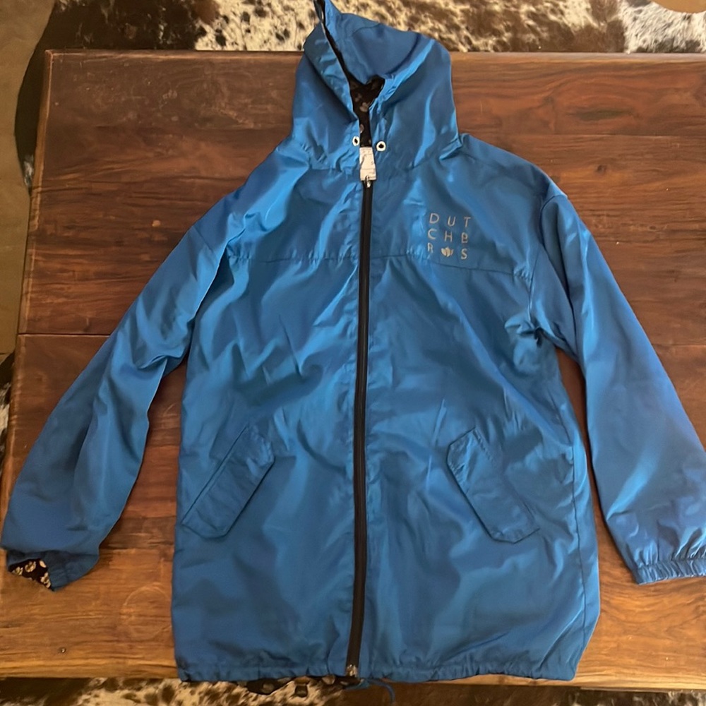 Dutch bros rain coat